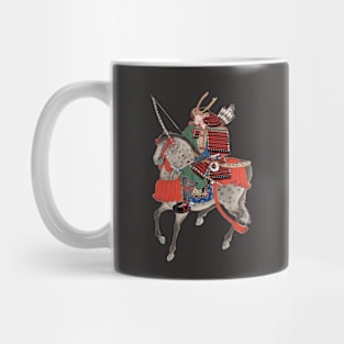 Samurai on horseback Mug